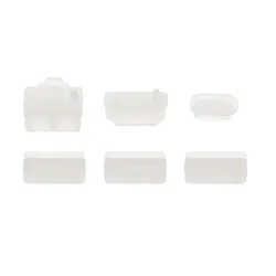 Silicone Dustproof USB Port Cover (Clear)