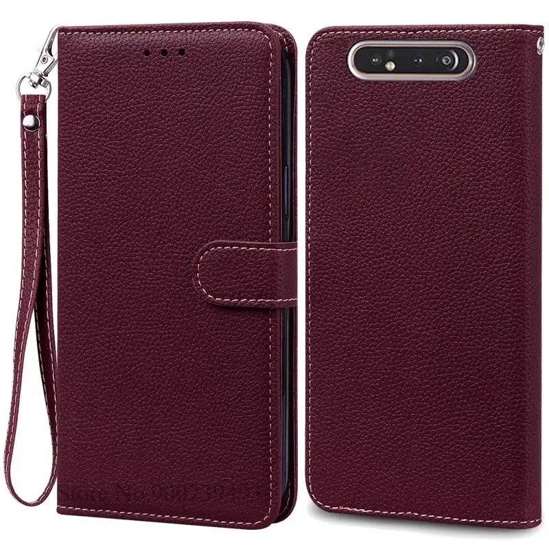 Leather Wallet Flip Case with Card Holder