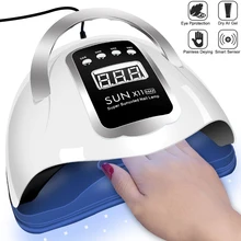 Nail lamp 132W/54W/36W High Power Gel Lamp  UV Lamp Fast Curing Nail Dryer With Big Room and Timer Smart Sensor Nail Tools