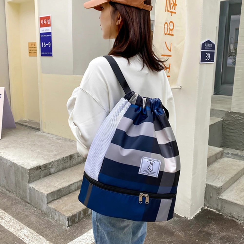 Zaino Da Viaggio Pieghevole Con Borsa Portaoggetti - Tessuto Oxford, Multicolore, 44x32x16 Cm - Foto 9