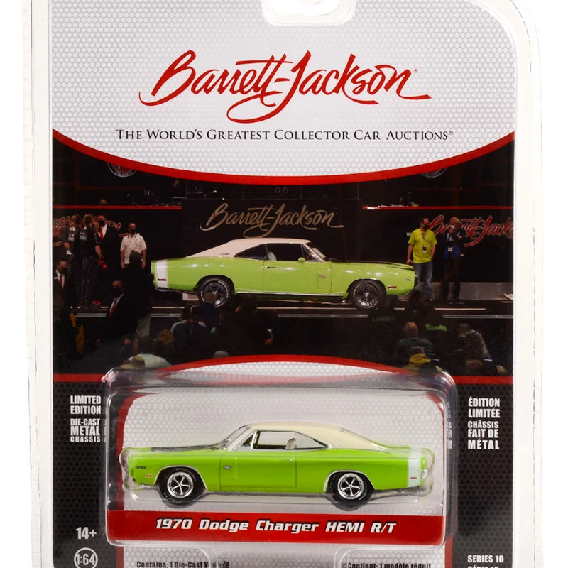 

GREENLIGHT 1/64 1970 Dodge Charger HEMI R/T коллекция литых под давлением искусственных моделей украшений