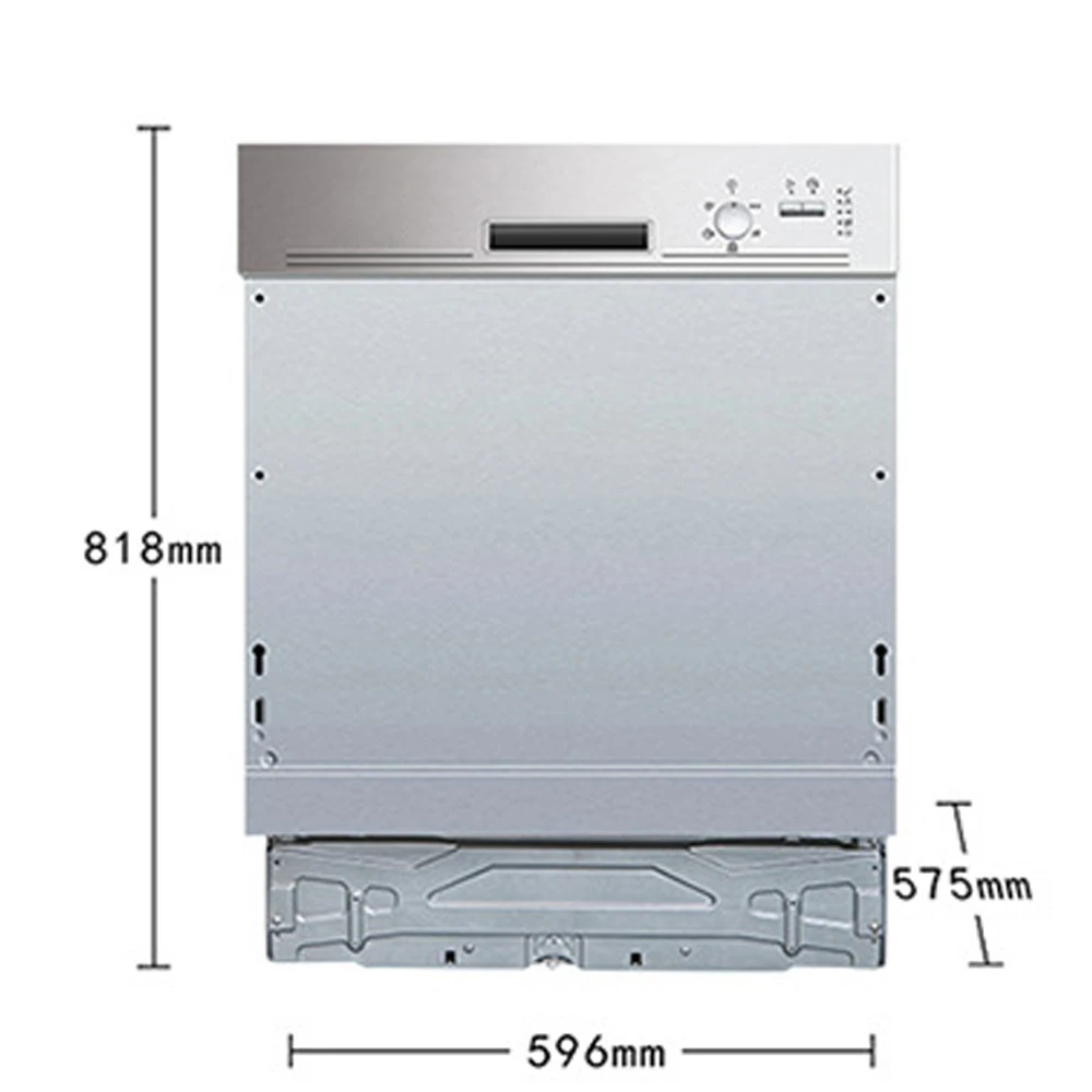 Dishwasher Embedded Multi-program Temperature Adjustment Disinfection Dishwasher 600x570x900mm 6