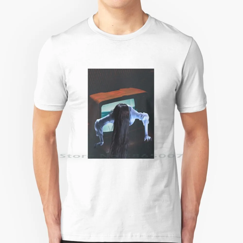 Sadako из кольца-коллекция 2 футболка 100% хлопка кольцо Ringu Yamamura фильм убийца кольца |