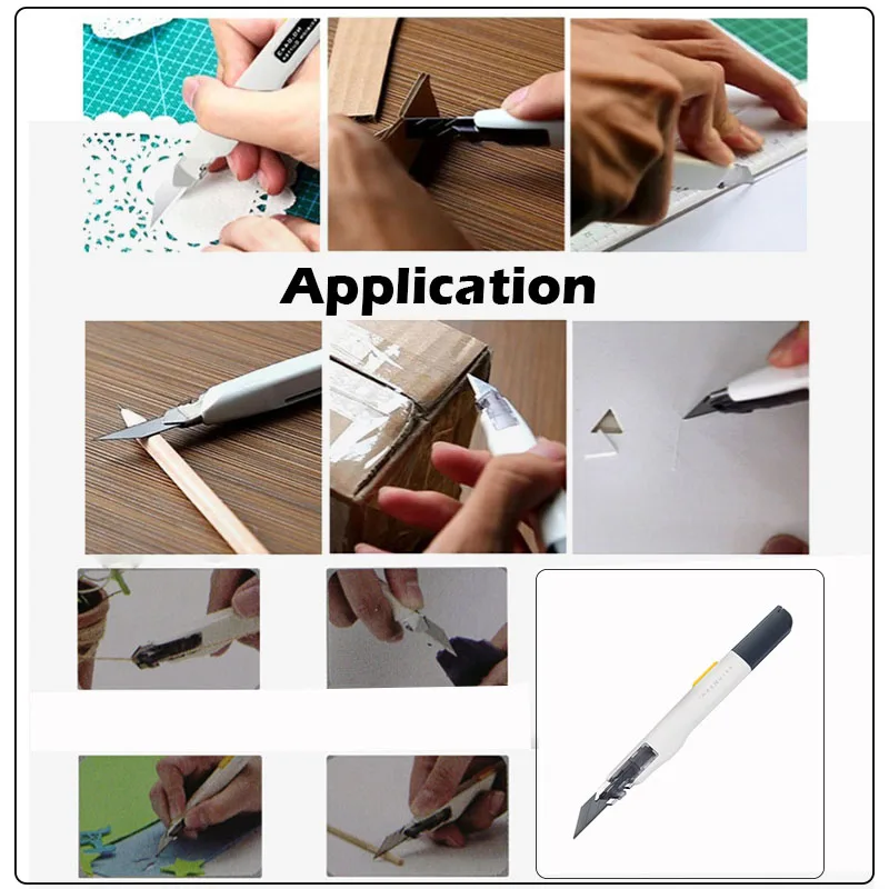 Car Wrapping Tools Anti-Shaking Utility Knife Vinyl Cutter Knife PPF Film