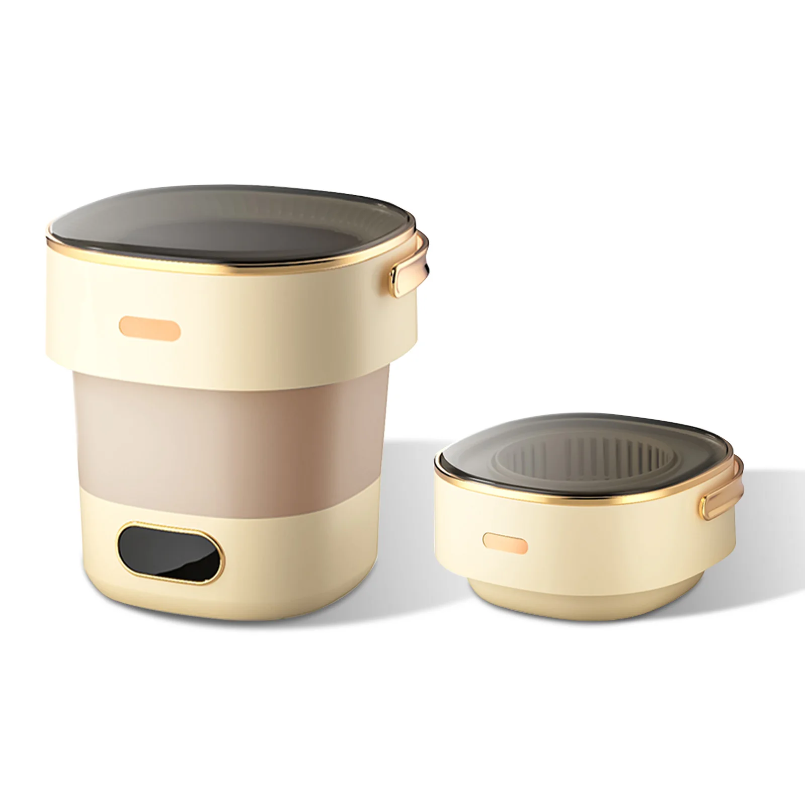 Portable Washing Machine With Spin Dryer, Fully Automatic 13L Folding Mini Washing Machine For Underwear, Baby Clothes Cleaning