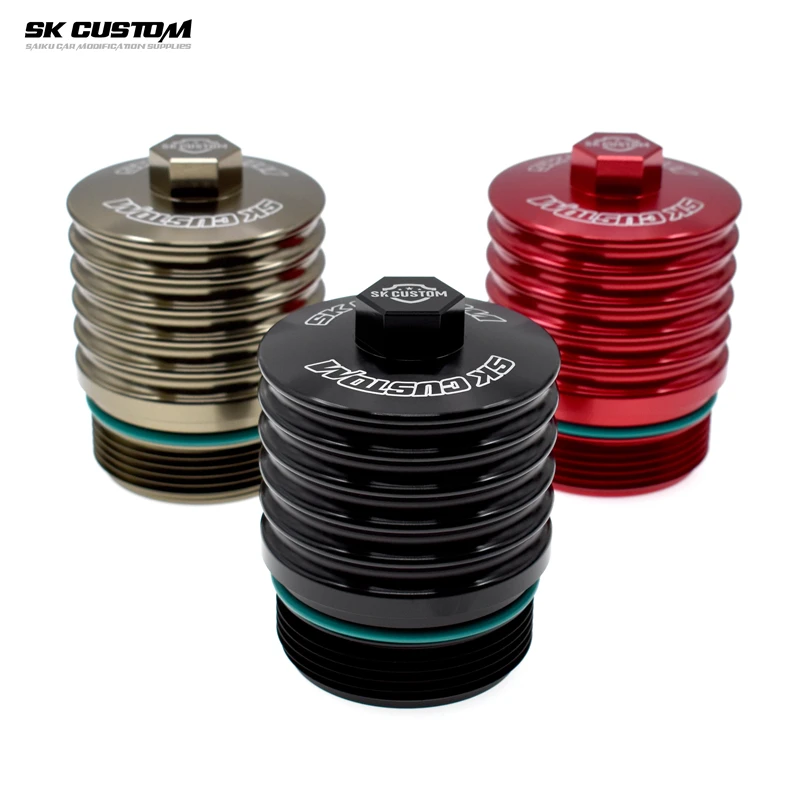 Filter housing gearbox filter housing for VW Audi DSG 6 Speed Transmission Filter Cover Aluminum Alloy Cover Car Modification DQ250