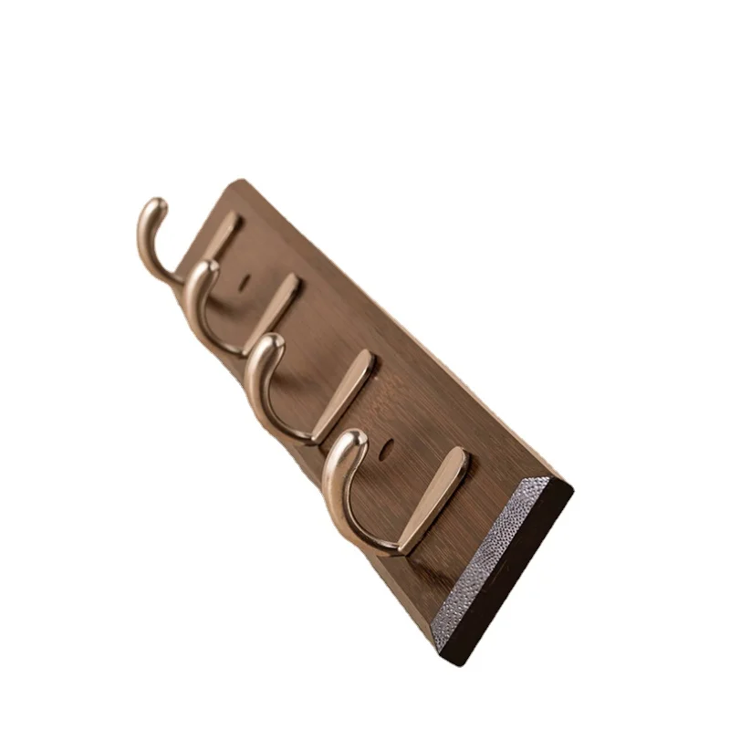 

Hook Clothes Rack Wall-Mounted Clothes Hanger behind the Door Clothes Rack Seamless Entrance Door Storage Rack Punch-Free