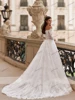 Glamorous Wedding Dresses A Line Lace Bridal Gowns Backless Robes Off The Shoulder Floor Length Vestidos De Novia Customized 4