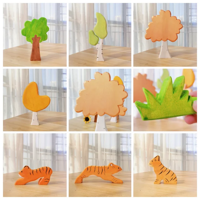 Wooden Animals Bundles 4