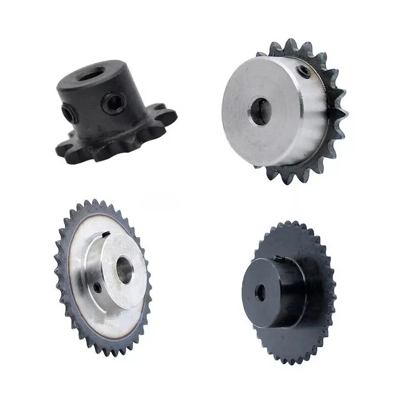 Industrial Drive Sprocket 1Pcs #25 Roller Chain Sprockets Wheel 9T to 40T Bore 6mm to 20mm Pitch 1/4" 6.35mm For 04C Chain Sprocket Wheel