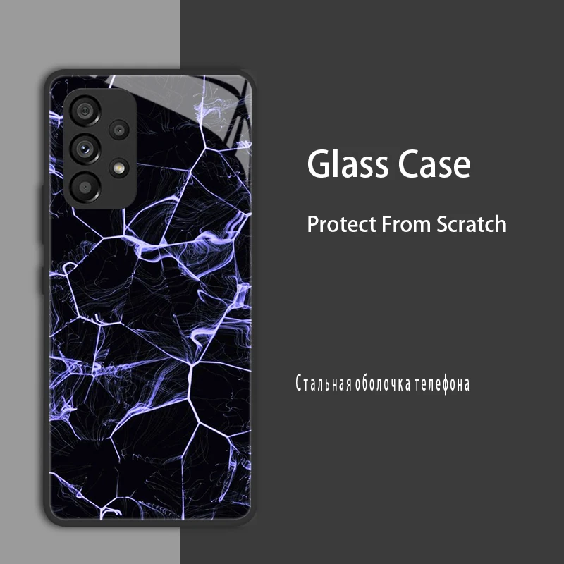 Advanced Protective Tempered Glass Phone Case with Hard Coque Bumper