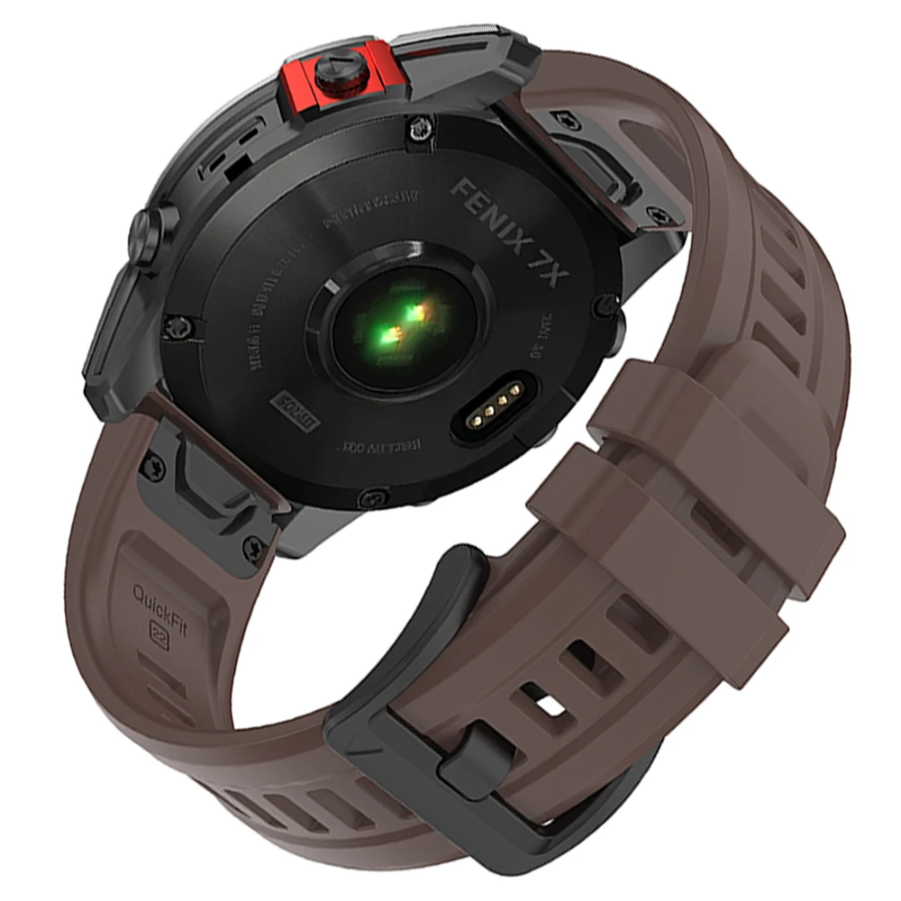 Premium Silicone QuickFit Strap for Garmin Watches - 22mm and 26mm Options Available