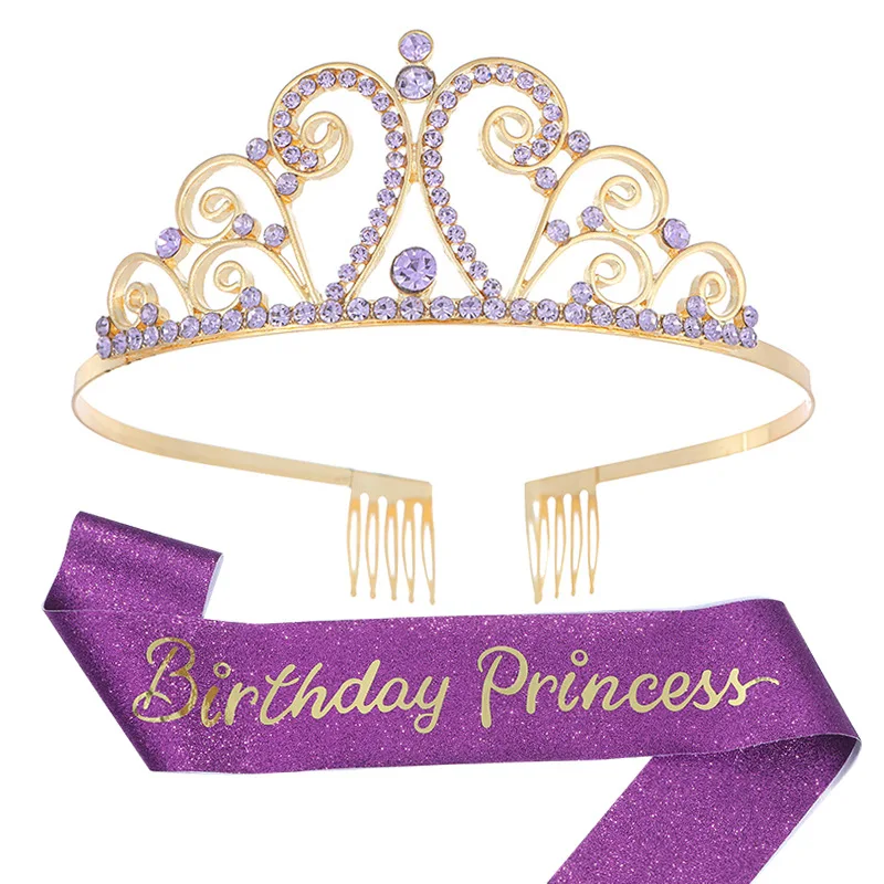 

2 шт./комплект, Длинные ленты для волос, с инкрустацией