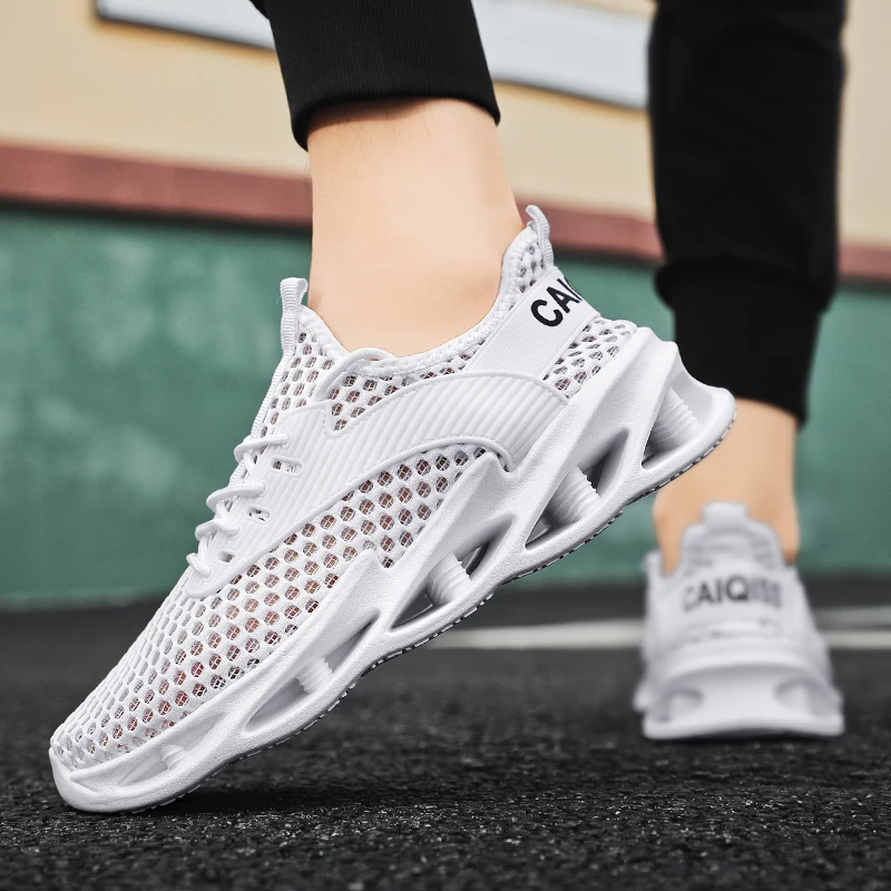 Men's Casual Sports Shoes, Versatile, Breathable, Wear-Resistant, Non-Slip Running Shoes, Lightweight Shoes for Park Walking