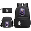Anime Satoru Gojo Pattern Three Piece Backpack New Fashion School High Quality Backpack Shoulder Bag Pen Bag Laptop Backpack 1