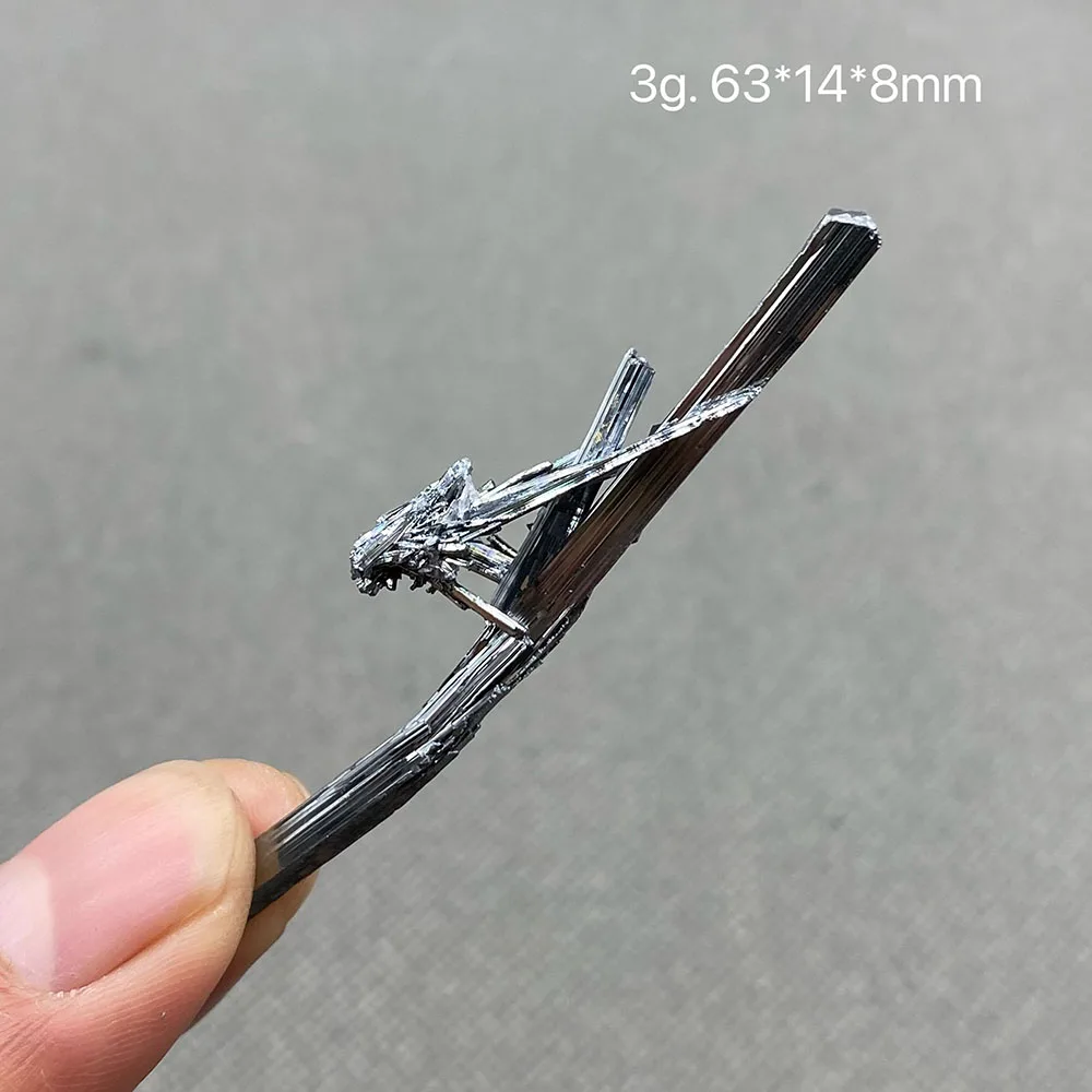 100% Natural rare Stibnite mineral specimen stones and crystals healing crystals quartz gemstones from China free shipping