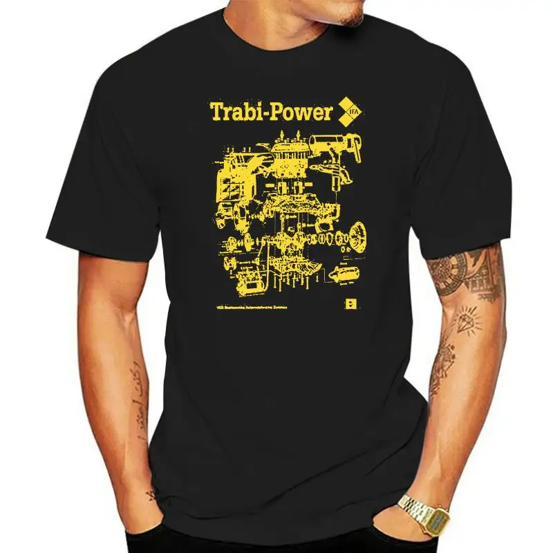 2022 Fashion Trabant Shirt Trabi Power Ifa Zwickau Sachsenring Veb Nva Ddr Ostalgie Tees