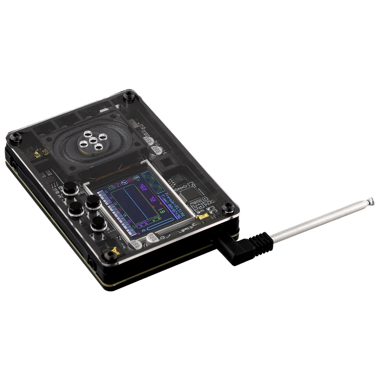 

Набор электроники Mini Theremin с дисплеем, музыкальный инструмент Theremin с множеством голосов, креативные игрушки для любителей музыки