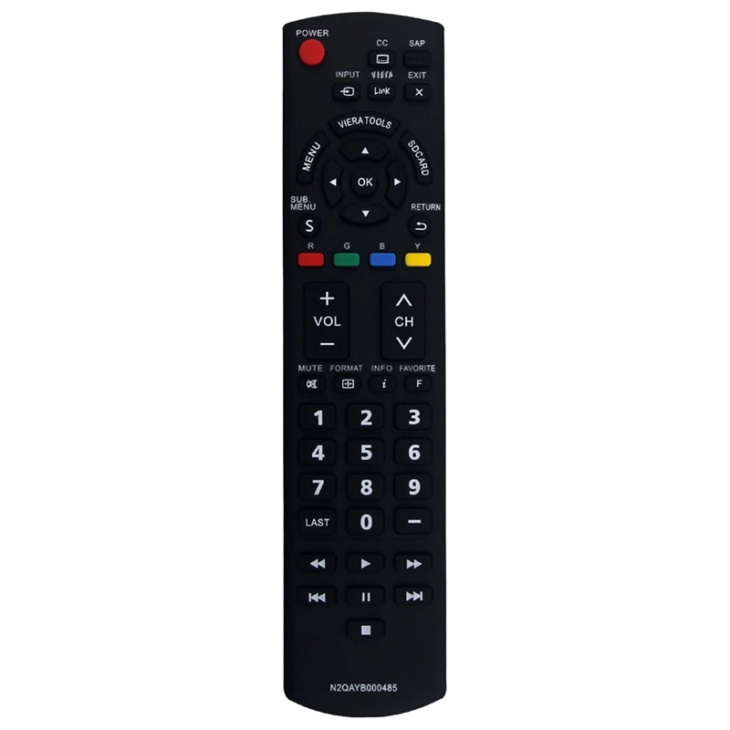 

N2QAYB000485 Remote Control For Panasonic LED LCD TV TC-32LX24 TC-32LX700 TC-42LD24