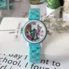 Fashion Disney Stitch Children Watches For Girls Women Cartoon animation Kids Quartz Clock Student Toys Gift reloj infantil 1