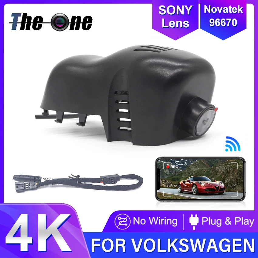 

Автомобильный видеорегистратор с Wi-Fi, камера для Volkswagen VW Tuareg Toureg Touareg FL NF CR 7P R Edition X V6 V8 R50