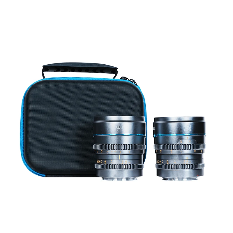 시루이 16mm T2.1 75mm T1.2 APS-C 카메라 시네 렌즈 수동 초점 시네마 렌즈 ( E, 후지필름 X, 캐논 RF, M43 L 마운트 카메라용)