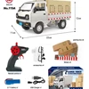 1:16 Wpl D12 Rc Car Simulation Drift Climbing Truck Led Light Cargo Rc Electric Toys Remote Control Car Model Birthday Gift 6