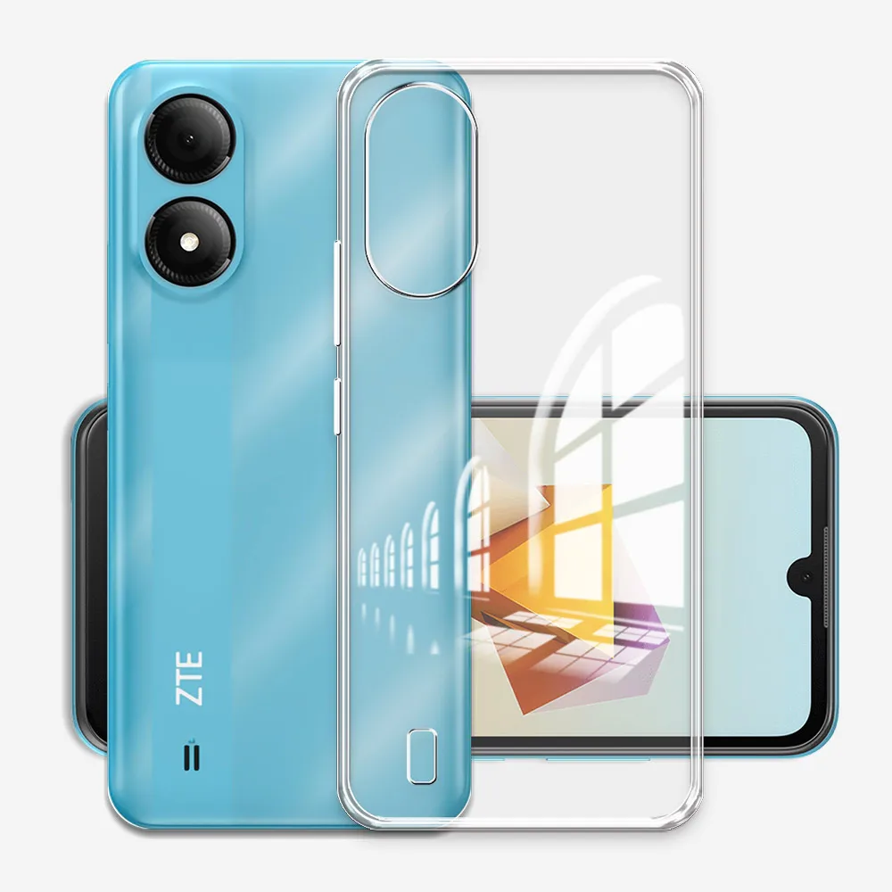For ZTE Blade A33S Case Silicone Soft Clear Shockproof Cover Funda For ZTE Blade A33S A 33S Protect Phone Case or ZTE A33S Coque 2