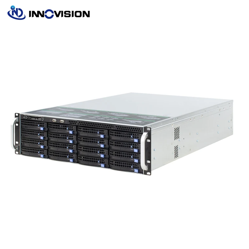 Фото 19-дюймовый 16bay 3U 650 мм 16HDD горячий разъем для сервера компьютера, стеллаж hotrack, шасси хранения, максимальная поддержка 12*13 дюймов, семейная материнская плата №2