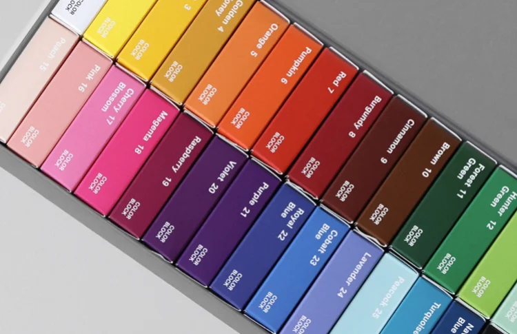 28 Color Set Brick Candle Solid Pigment Homemade Aromatherapy Candle DIY Material Wax Sheet Crafts Coloring Dye Making Supplies