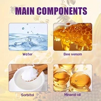 Crème chaude venin abeille 3pcs 100g raffermit en 2 minutes Rétinol Collagène Acide Hyaluronique Vitamine C anti rides peau ferme pas cher 6