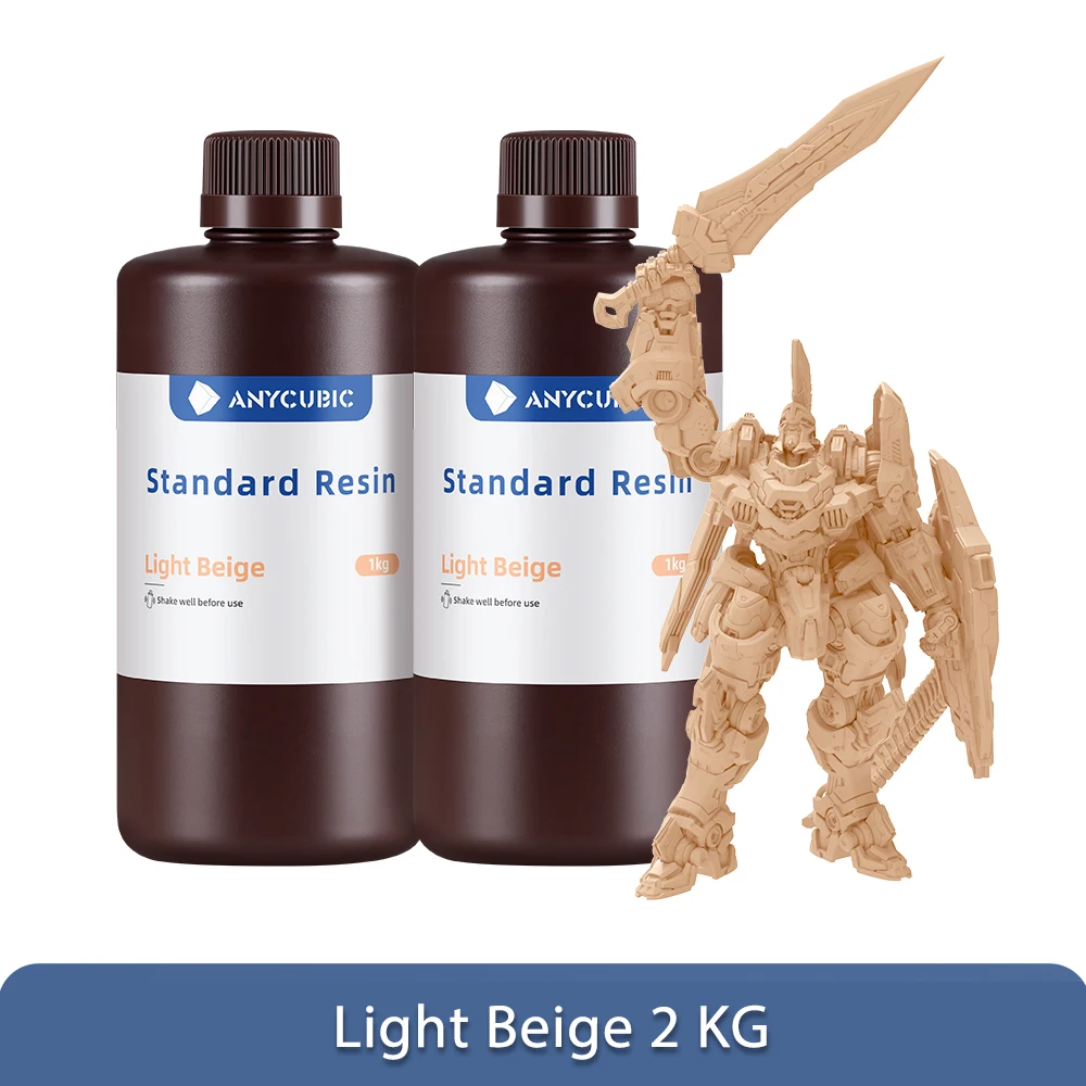 ANYCUBIC UV Resin for 3D Printer Liquid Photopolymer 405nm Standard Resin 3D Printer Printing Materials For LCD Photon Mono