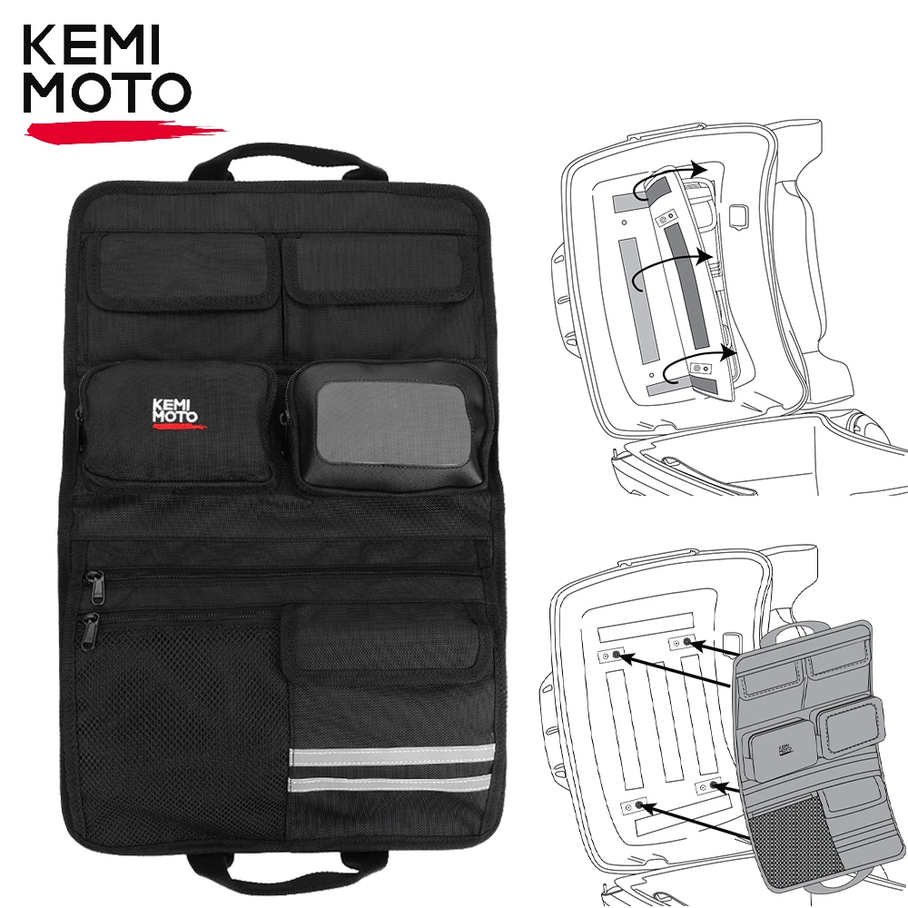 Borse Moto Tour Pack Coperchio Organizer Bag Per Street Glide Road King Road Glide Electra Glide Touring Accessori Di Stoccaggio Borsa