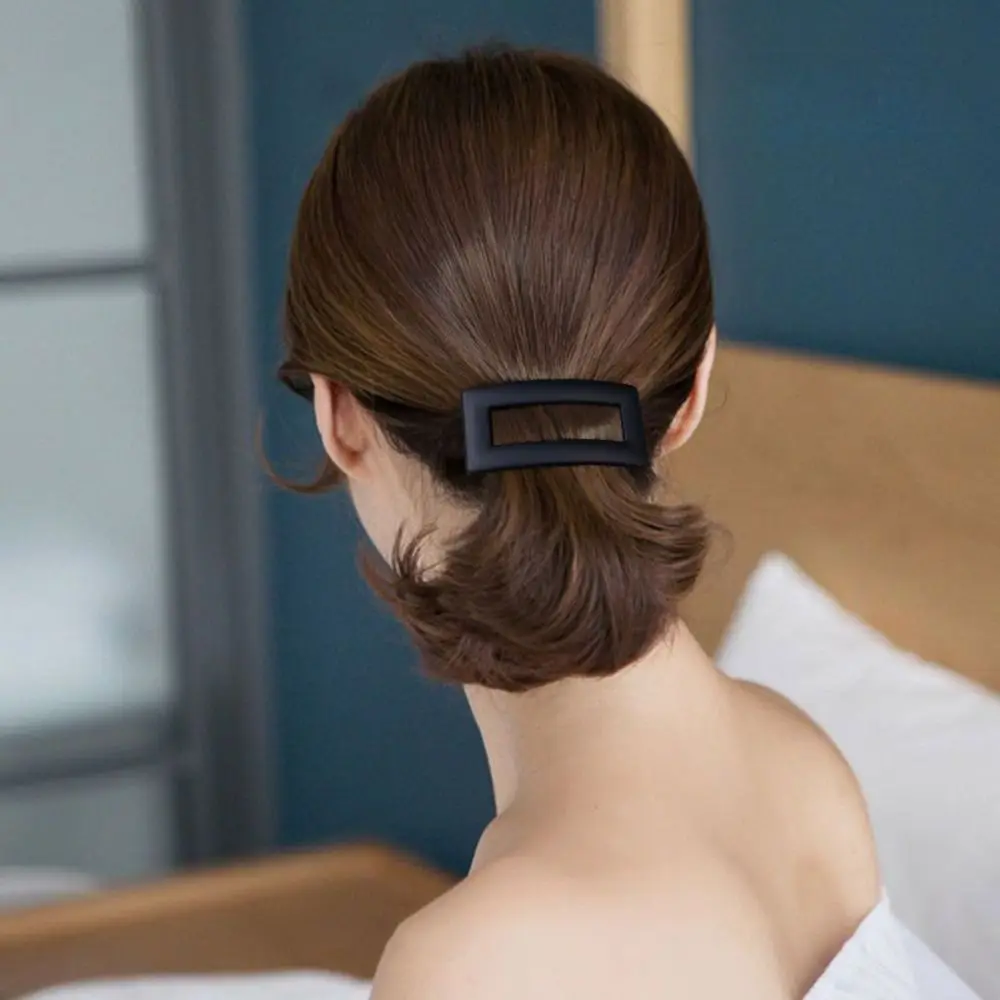 Neue koreanische matte Frühling Haars pange Klaue elegante Haar griffe Pferdes chwanz halter Haars pangen für Frauen Mädchen Haarnadeln Haarschmuck – Detail 6