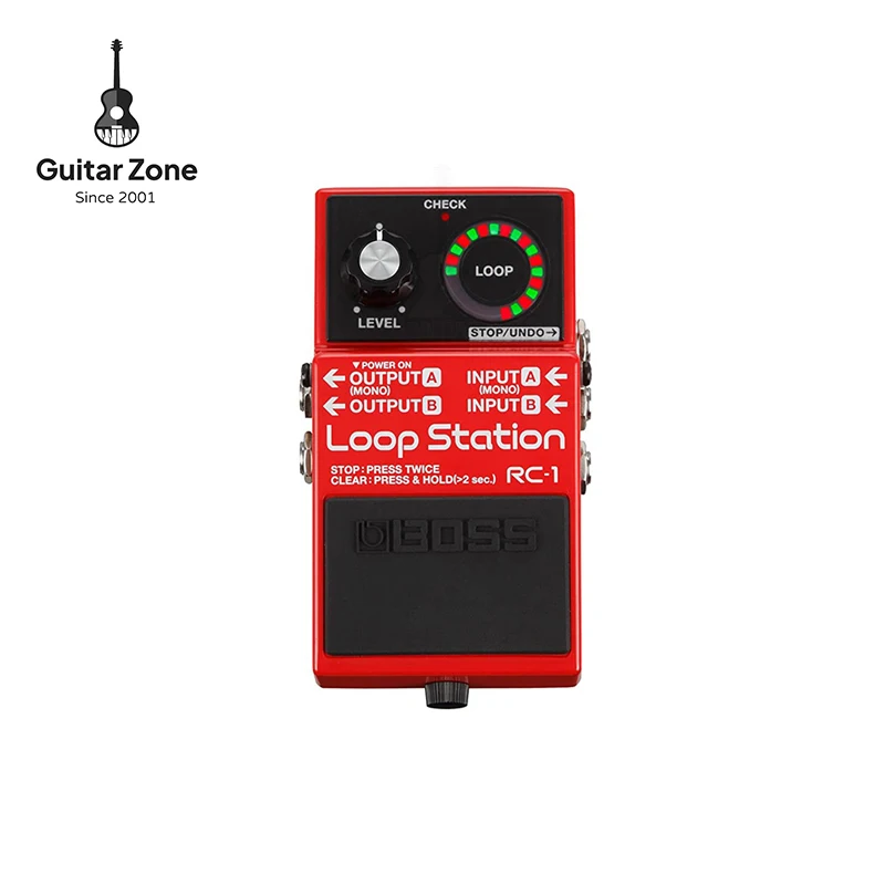 

BOSS RC-1 Loop Station Electric Guitar Recording Loop Stompbox RC-1 Professional Stage Bass Mini Phrase LOOP Vocal Drum Machine
