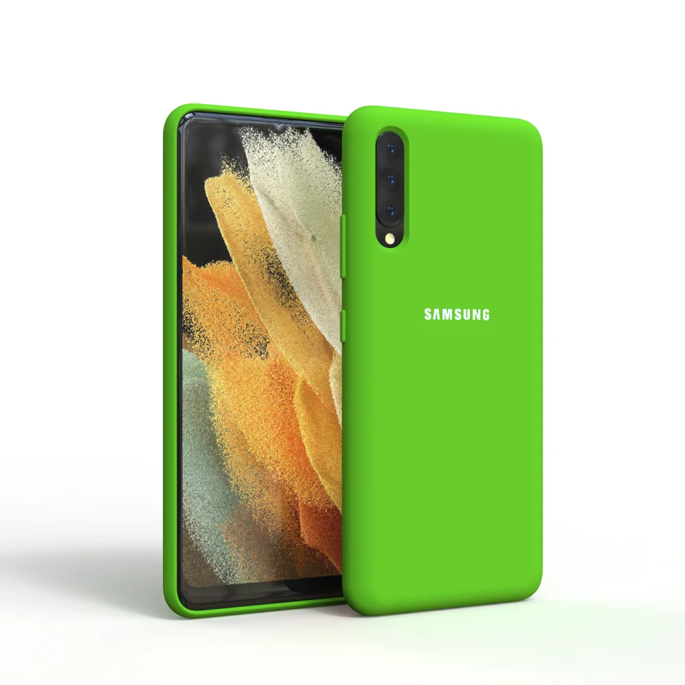 Silky Silicone Soft-Touch Back Protective Phone Case Cover