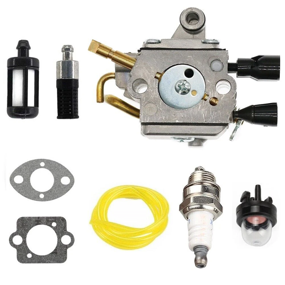 

Carburetor For Stihl MS194 MS194T MS194TC MS194TCE 1137-120-0621 Engine Chainsaw Parts With Fuel Filter Fuel Line Gasket