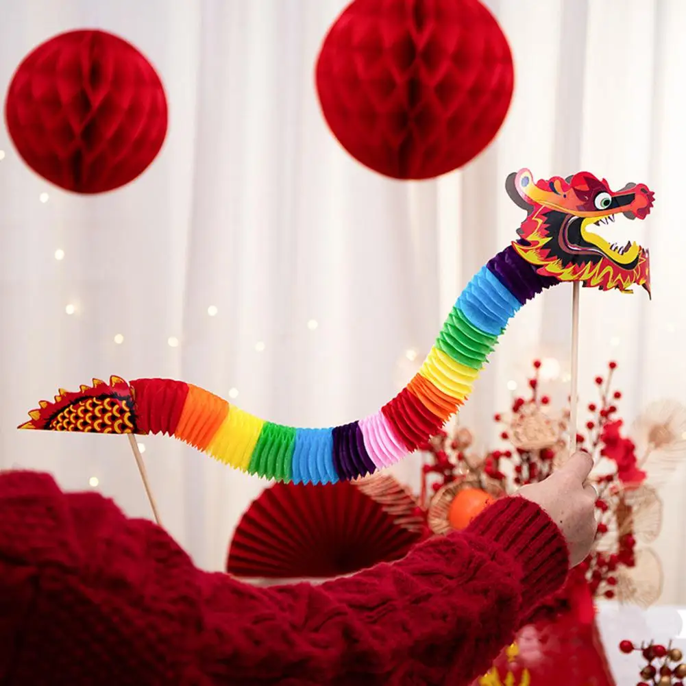 

Chinese Style Paper Cut Art Chinese New Year Dragon Paper Cutting Craft Diy Traditional Folk Handicraft Festival for Year