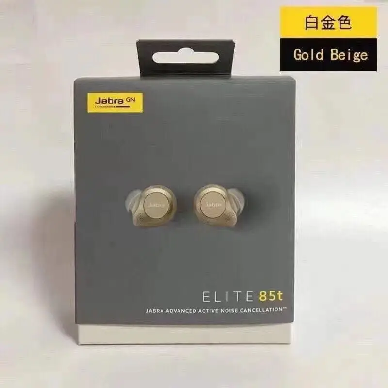 For Jabra Elite 85t True Wireless Bluetooth Earphone Reduction Omnipotent Hifi Super Low Sound Earplug with Charging Case 