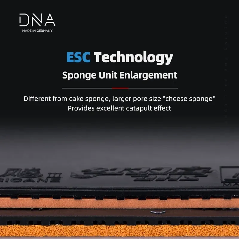 STIGA-DNA PRO Table Tennis Racket Specialized Sponge with Built-in Strong Rubber M H S Original