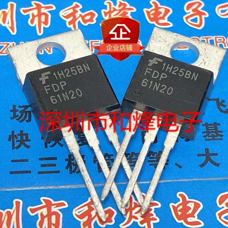 5PCS-10PCS FDP61N20 TO-220 200V 61A New And Original On Stock