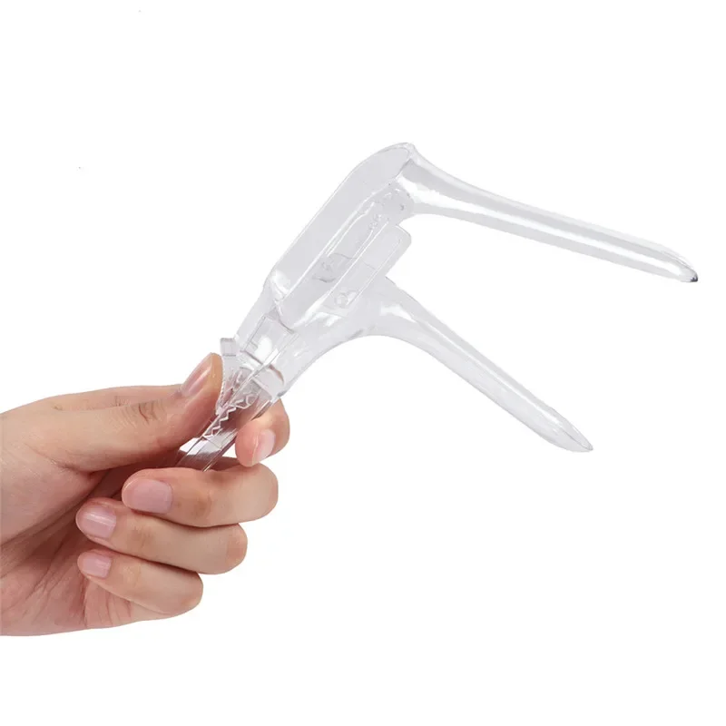 1PCs Clear Plastic Vagina Expansion Device Adult Genitals Anal Vaginal Dilator Colposcopy Speculum New Feminine Hygiene 3