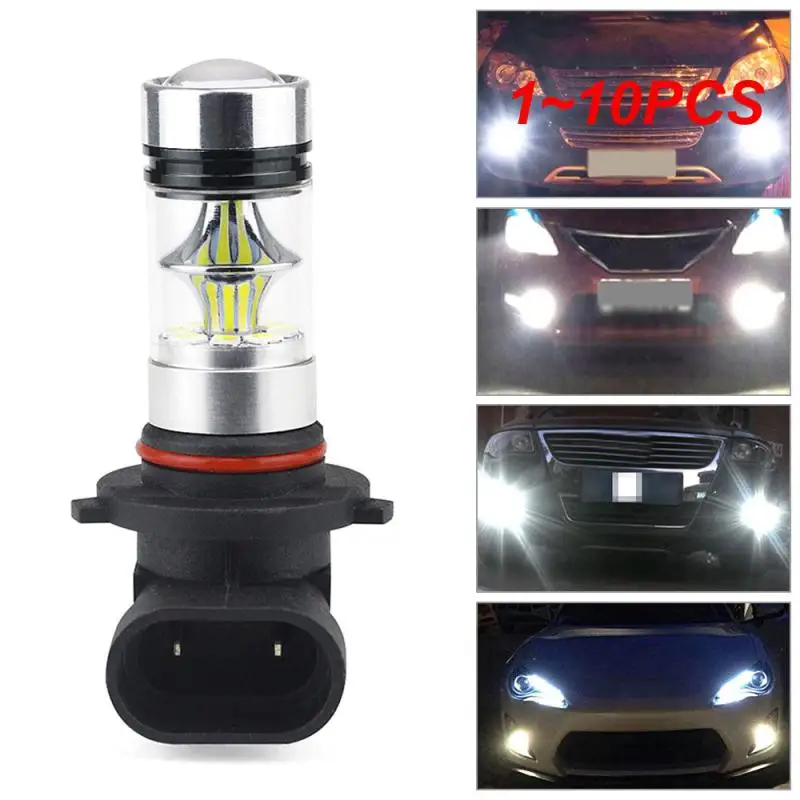 

1 ~ 10 шт., противотуманные фары 6000K 9005 9006 HB3 HB4 H8 H10 H11