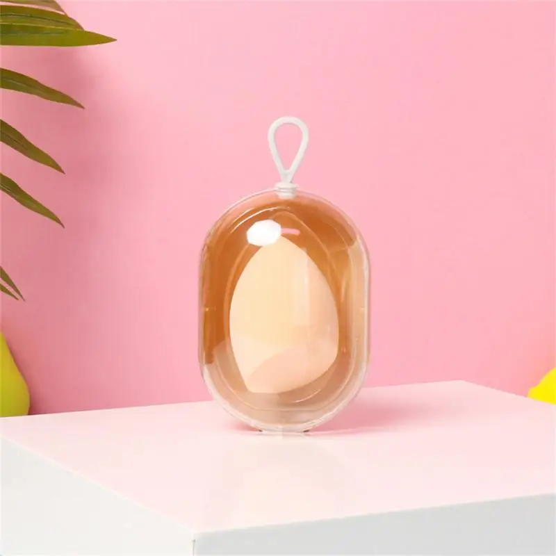 1-5pcs New Style Space Capsule Makeup Egg Dust-proof Storage Boxes Transparent Breathable Women Make Up Accessories Beauty Tools 4