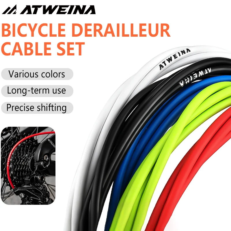Premium Bicycle Shift Cable Set - High-Performance Transmission Tube and Wire Housing for Gear System