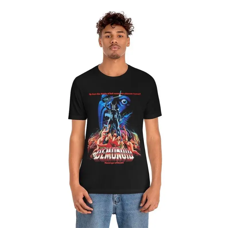 

Demonoid T-Shirt Short Sleeve Movie Tee