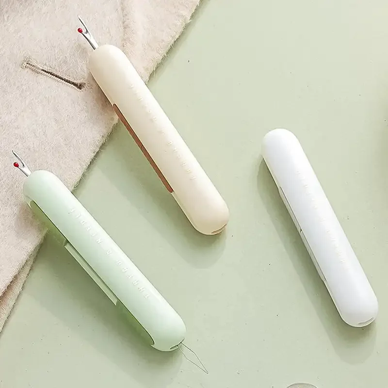 2 In 1 Needle Threader Seam Ripper Multi-Functional Portable Threader For Home Use Needle Sewing Tools