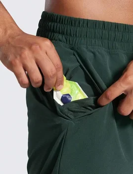 Mens Lightweight Quick-Dry Sports Shorts With Pockets For Running Gym 1