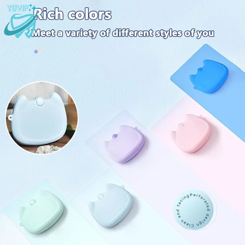 

Silicone Denture Tray Box Dental Orthodontic Braces Retainer Case Vent Holes Dental Denture Box ​False Teeth Protective Case