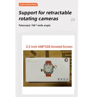 Original CDS9 Ultra Smartwatch Android 9.0 4G Network Sim Card Rotary Camera Amoled Google Play Store Global Version Smart Watch - Image 4